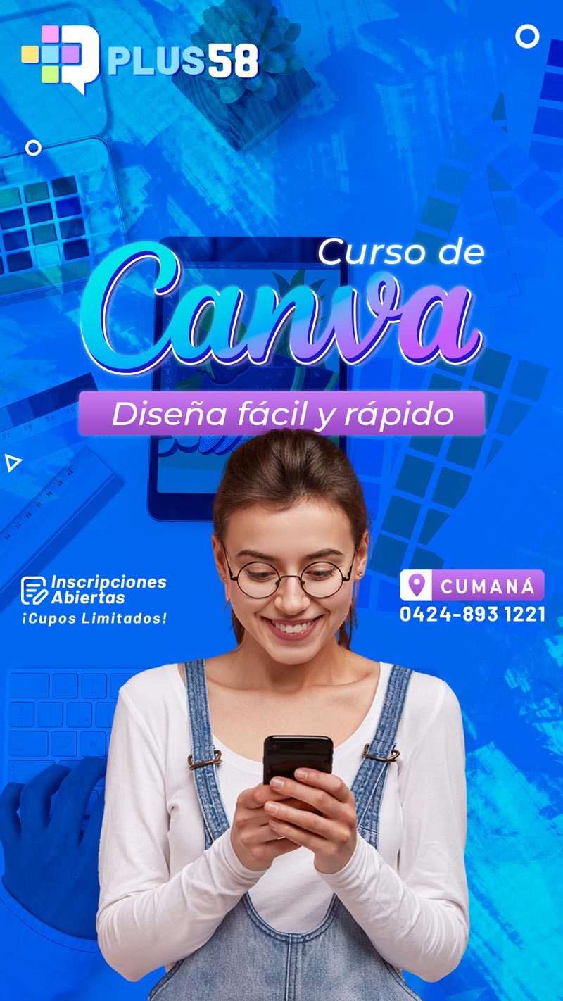 Ver más sobre el Curso de Canva en Cumaná