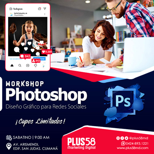 WorkShop de PhotoShop: Diseño Gráfico para Redes Sociales